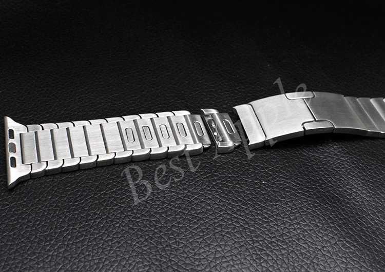 Стальной блочный браслет (ремешок), Link Steel Bracelet for AppleWatch