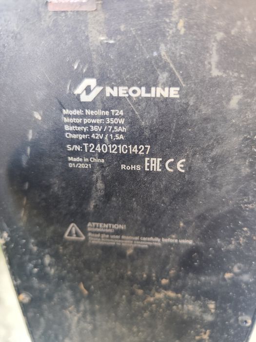 Sprzedam hulajnoge neoline t24