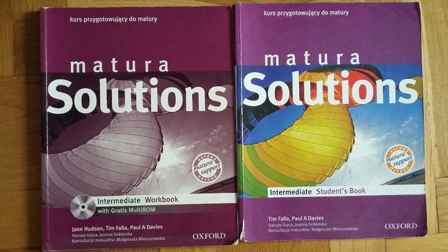 matura Solutions Intermediate Student's Book Workbook OXFORD