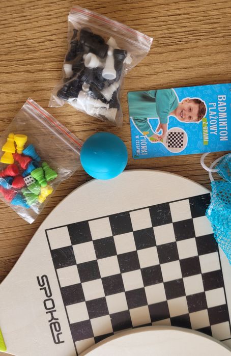 badminton plażowy spokey