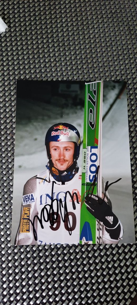 Autograf Adam Małysz skoki narciarskie