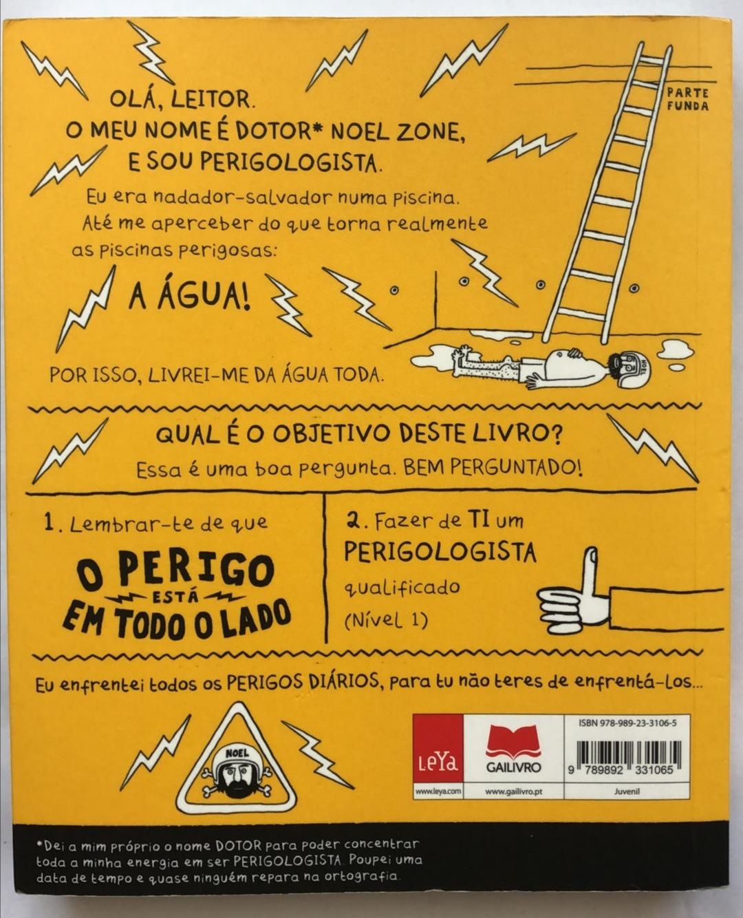 Vendo livro "O perigo está em todo o lado"