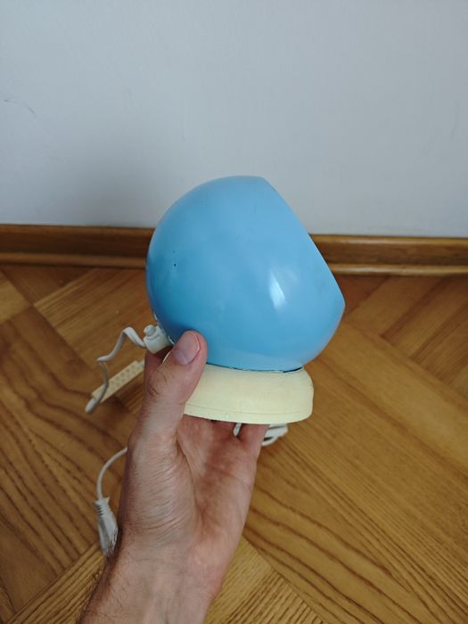 Lampa stołowa Kula PRL Space Age lata 70 OKAZJA piekna