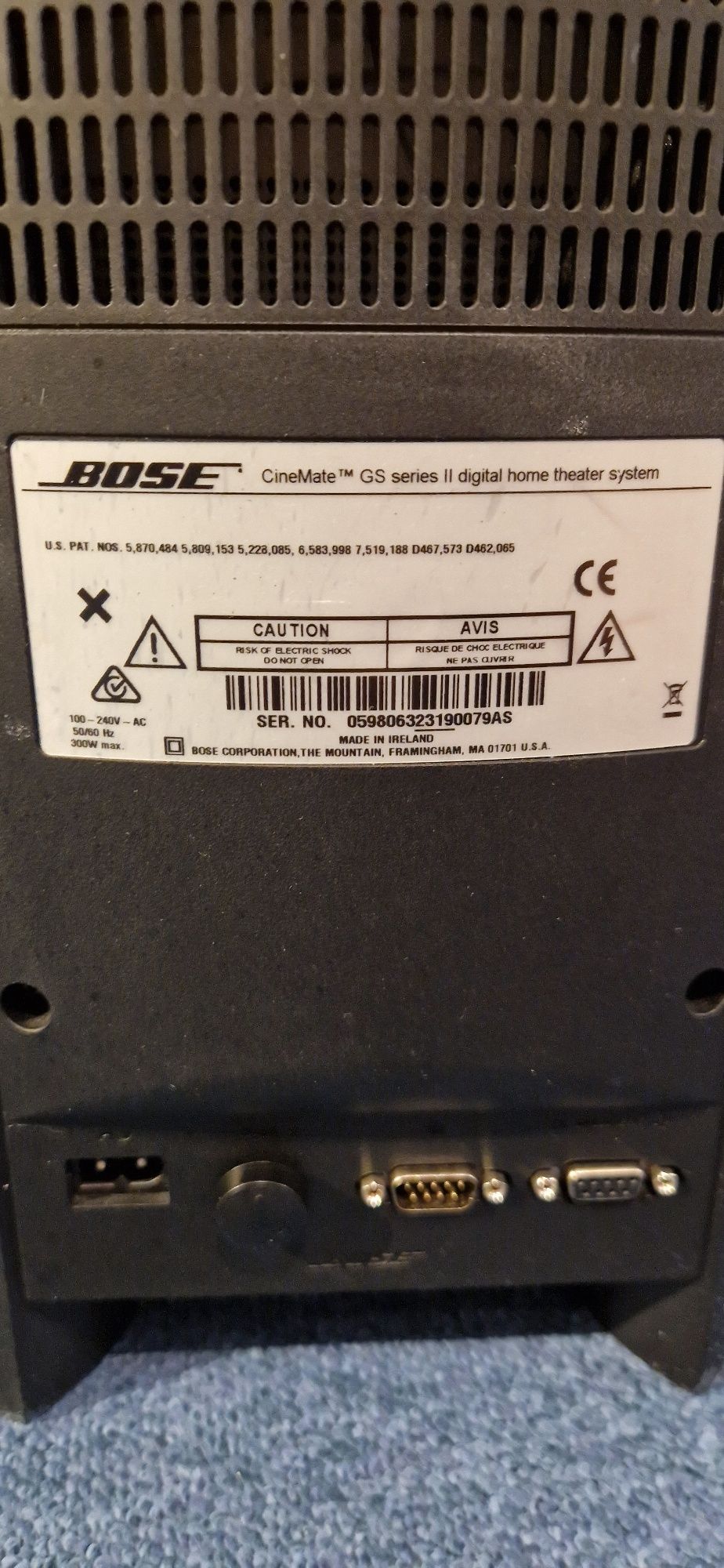 Bose CineMate gs series 2