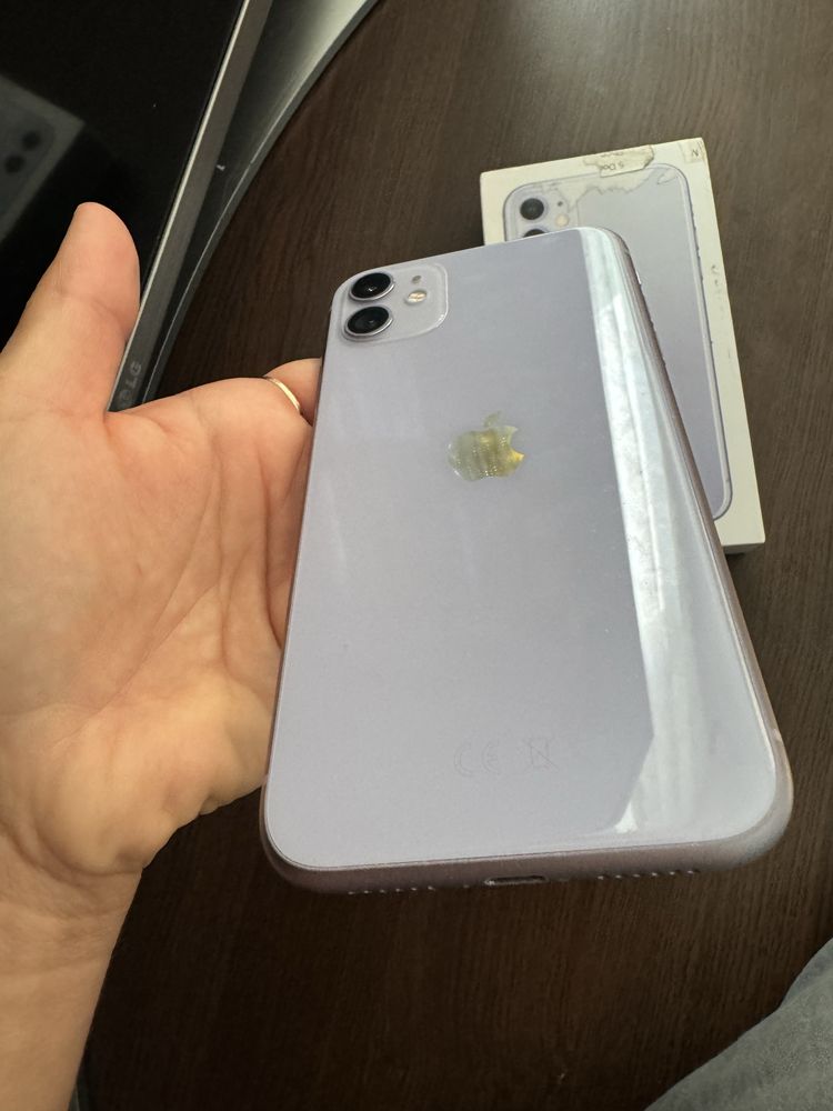 Iphone 11 fioletowy purple 64gb