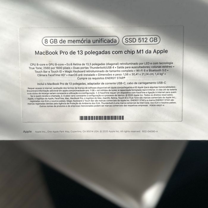 MacBook Pro 13’ M1 | SSD 512Gb | 8Gb