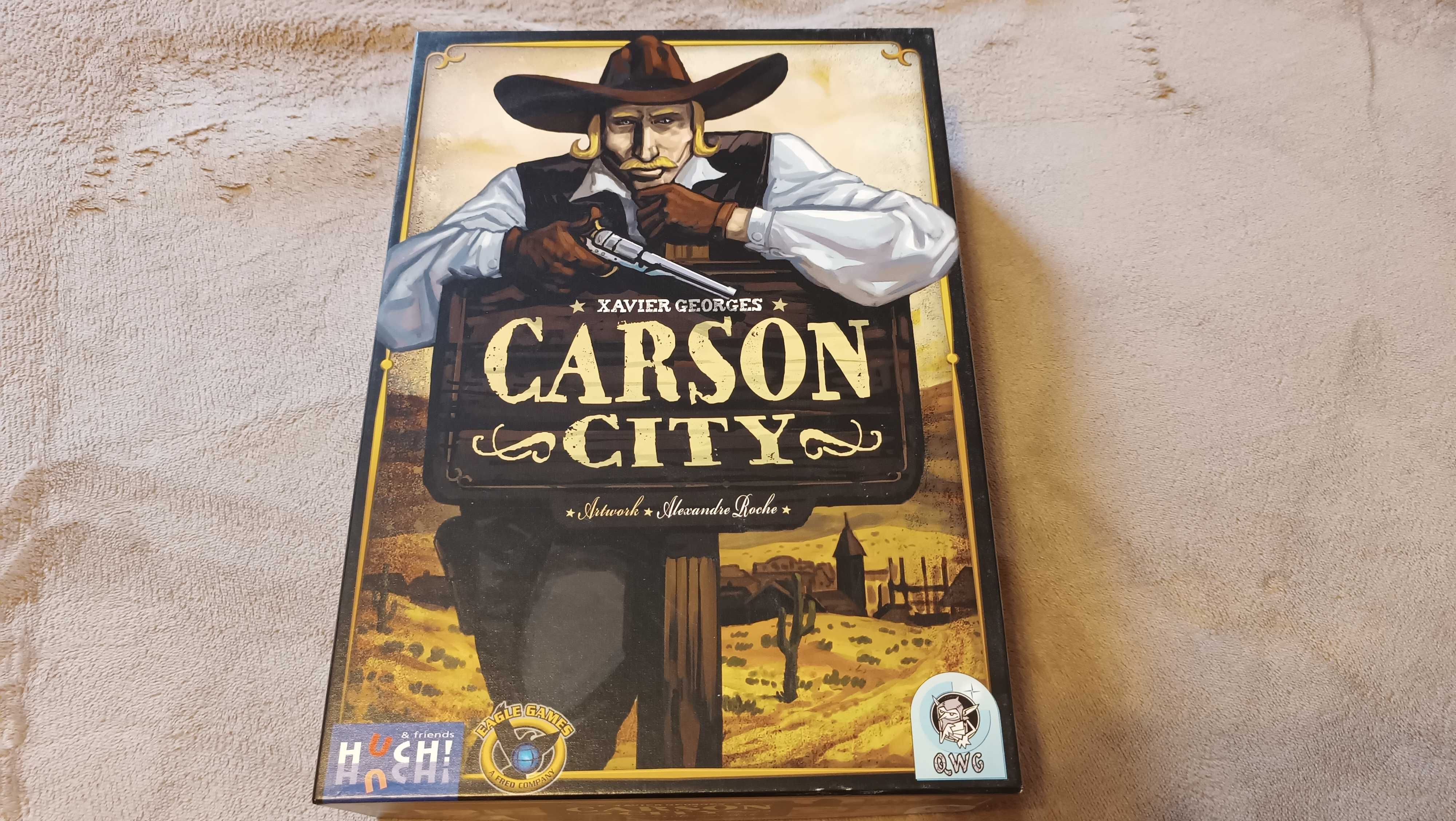 Gra planszowa Carson city + Gold and guns