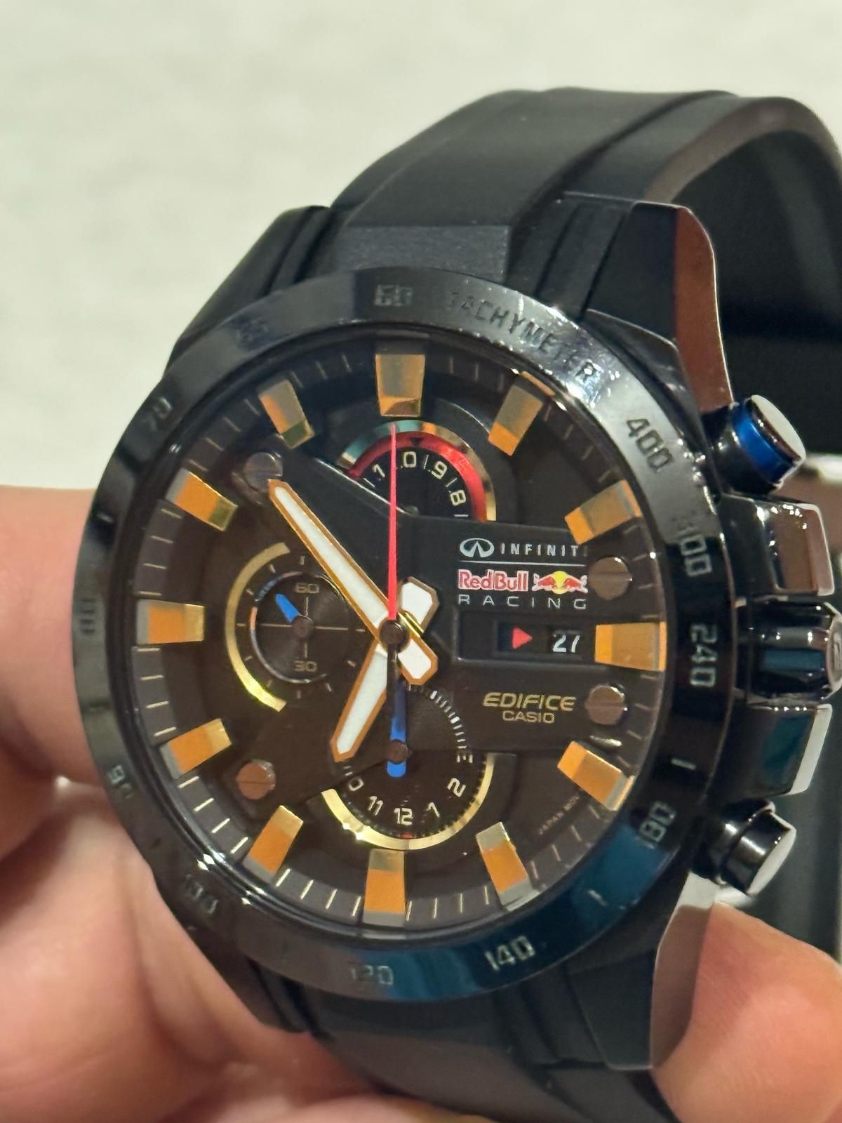 Zegarek casio edifice Red bull edition