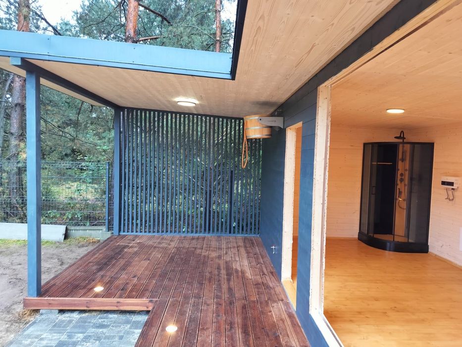 Sauna Optimal Max 32 m z balią i rekreacją
