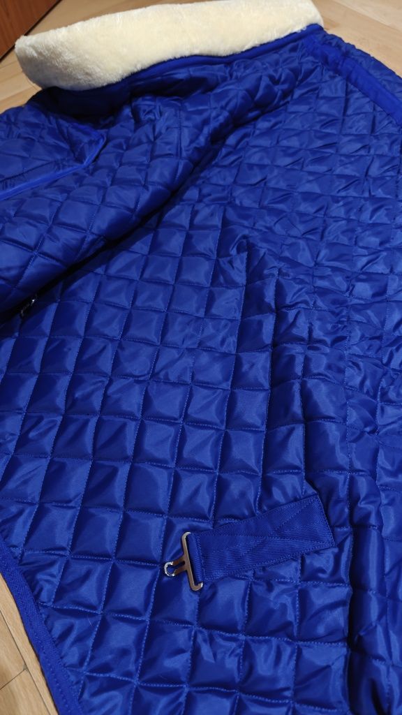 Nowa derka padokowa HB Showtime Royal Blue 125cm