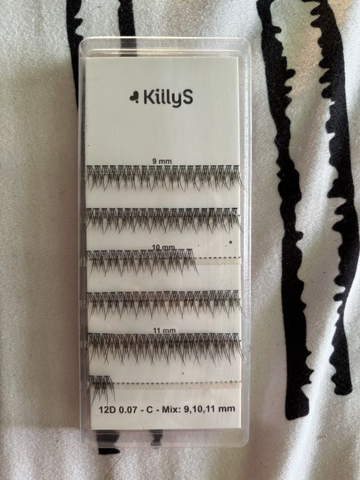 Sztuczne kępki rzęs