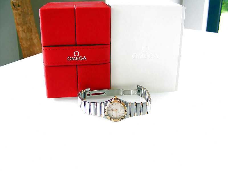 Omega Constellation Gold Mini 18k złoto (zegarek damski, jak nowy)