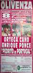 Cartaz Plaza de Toros Olivenza 1995
