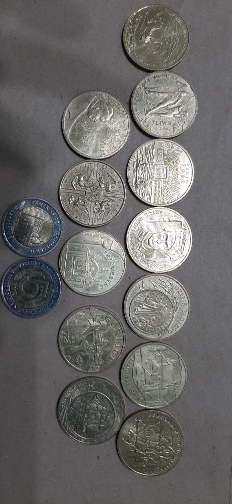 Monety 2zł i 5zł  zamienię