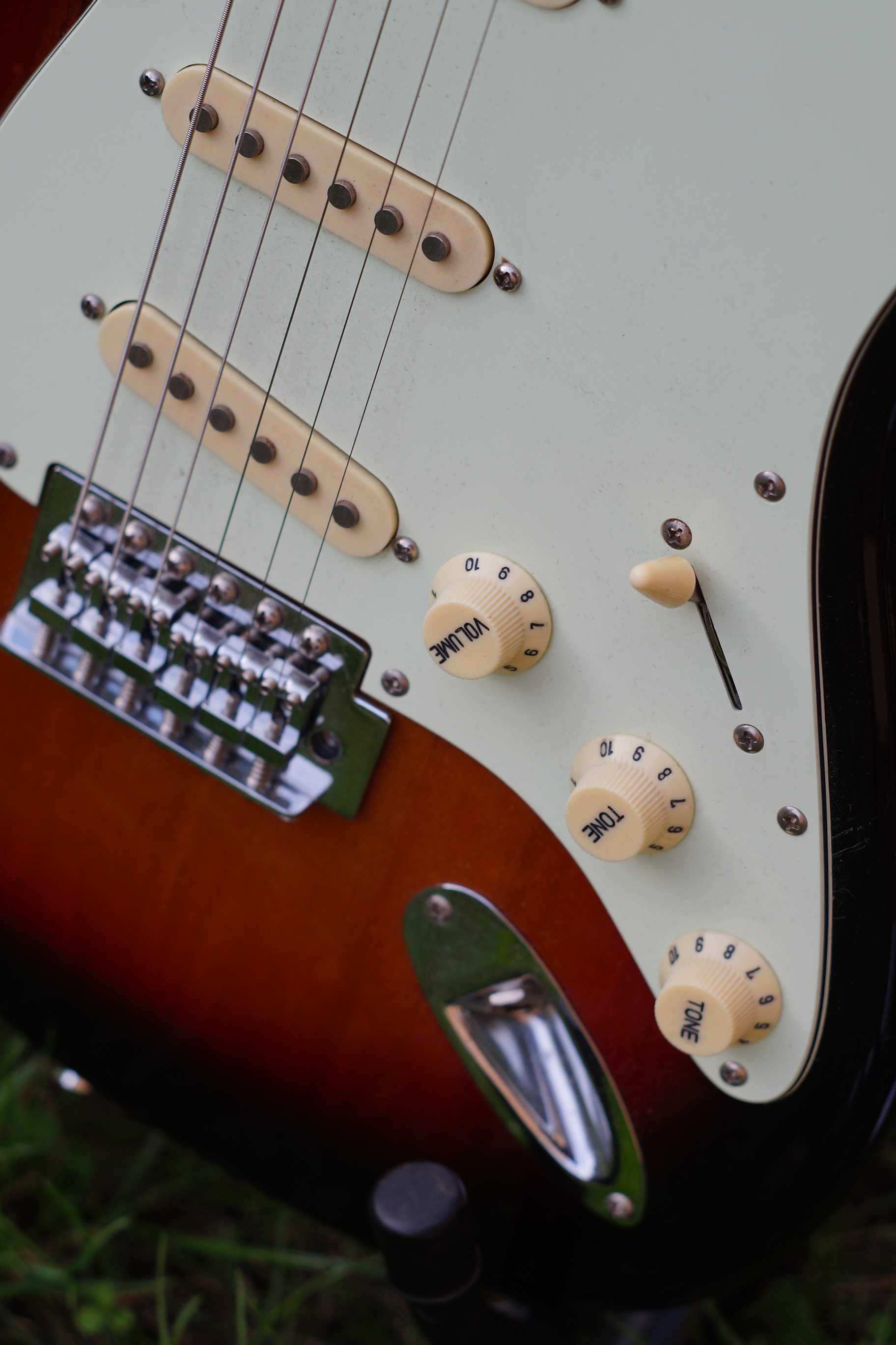Richwood Stratocaster Gold Logo