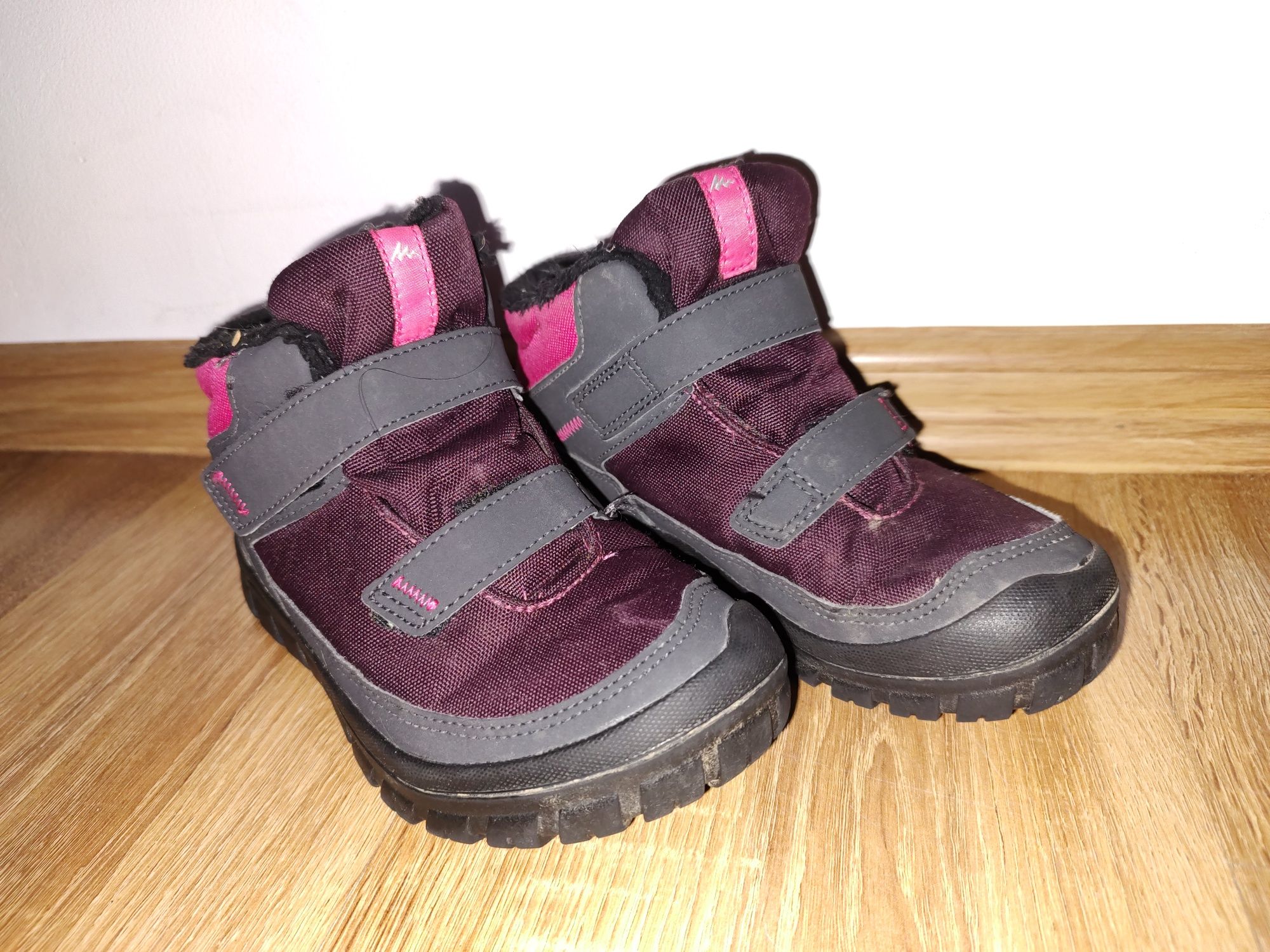 Ciepłe buty trekkingowe Quechua r.32 Decathlon