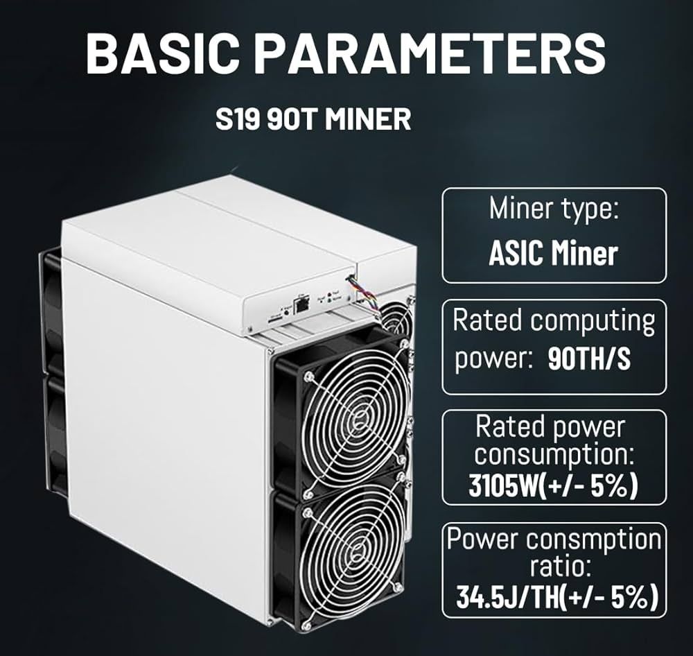 Asic-майнер Bitmain Antminer S19 90 Th/s SHA-256