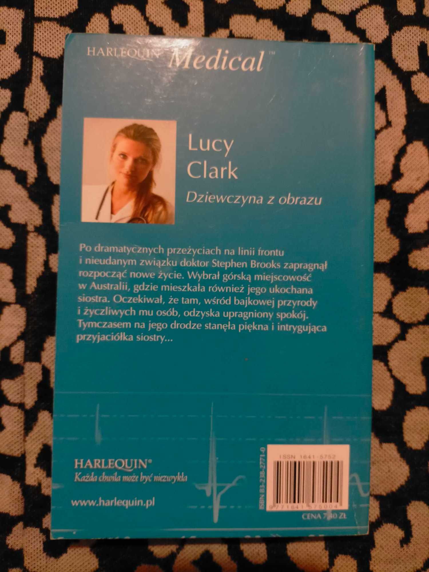 " Dziewczyna z obrazu" - Lucy Clark - książka ( Harlequin ).