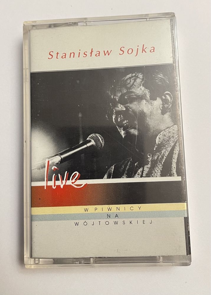 Stanisław Sojka live w piwnicy na Wójtowskiej kaseta audio