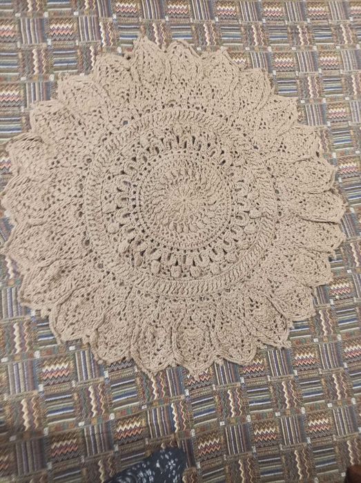 Коврик із натурального джгута