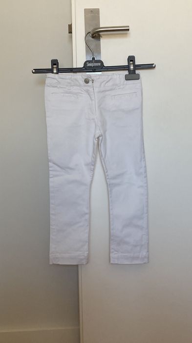 Calças Jacadi, brancas, 5 anos