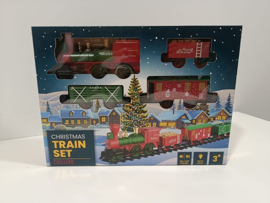 Comboio de Natal – Luzes, Sons e Diversão Garantida