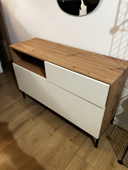 Komoda. Szuflada i polki, dab artisan