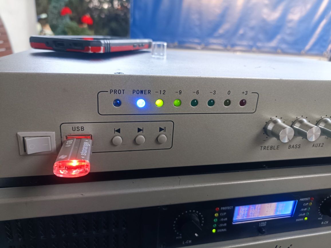 Magic Road of Sound MRS USB mikrofon PREAMP AUX nie Pioneer Technics