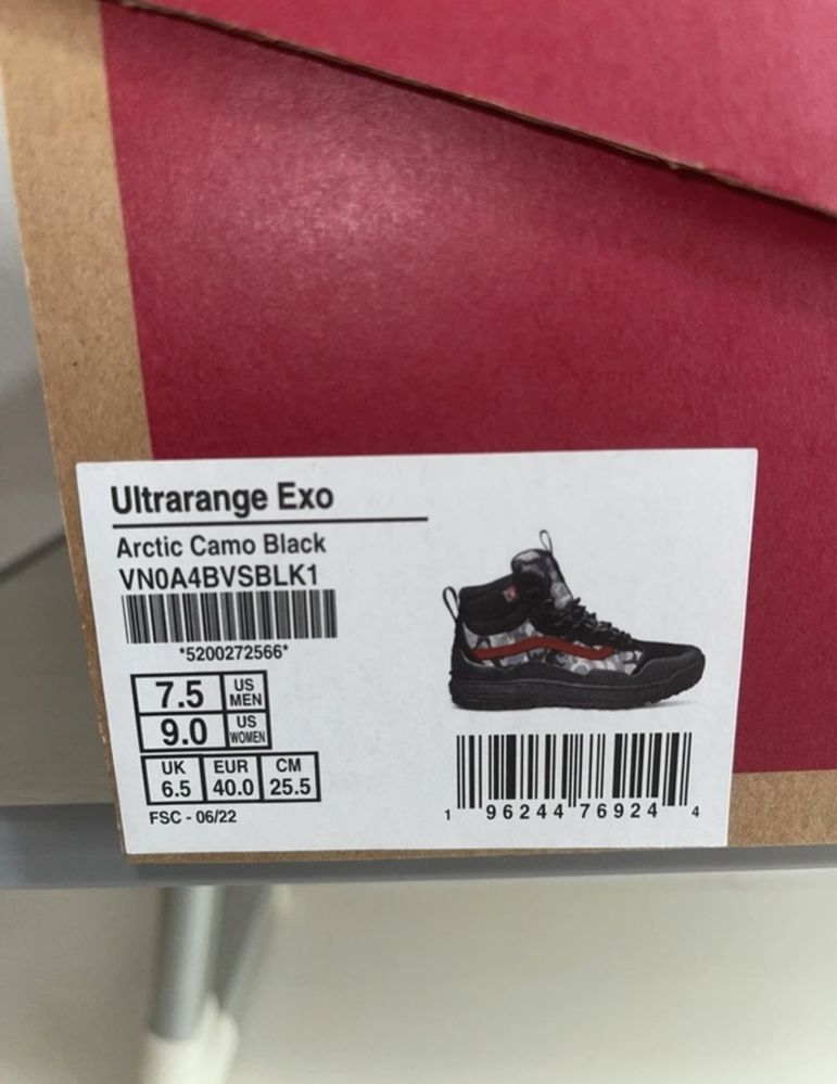 Botas VANS Ultrarange  Exo Hi Mte-2