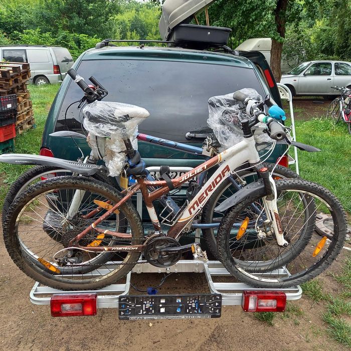 Bagażnik samochodowy na 2 rowery platforma na hak