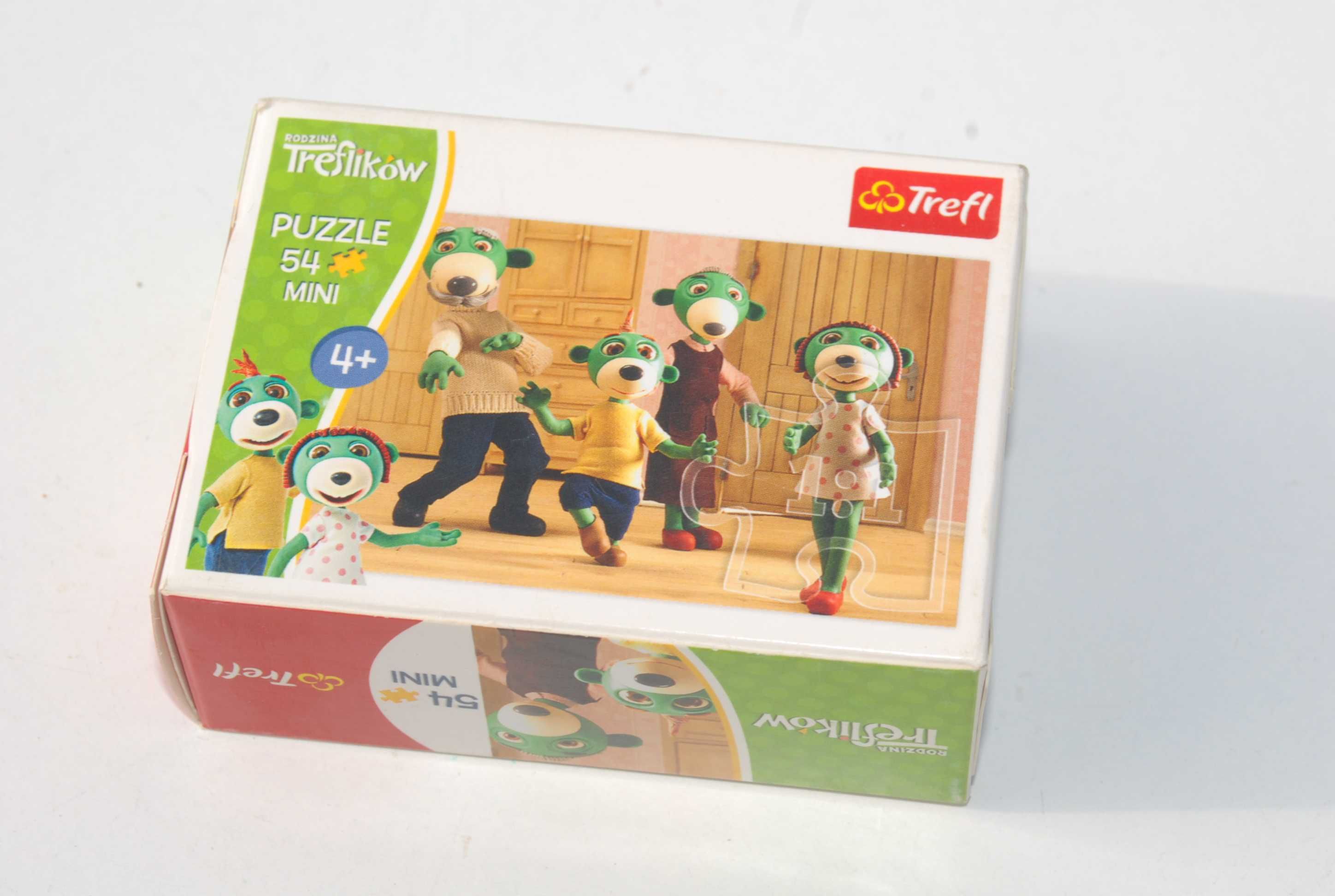 Puzzle Trefl rodzina Trelików 54 elementy mini 20 x 13 cm