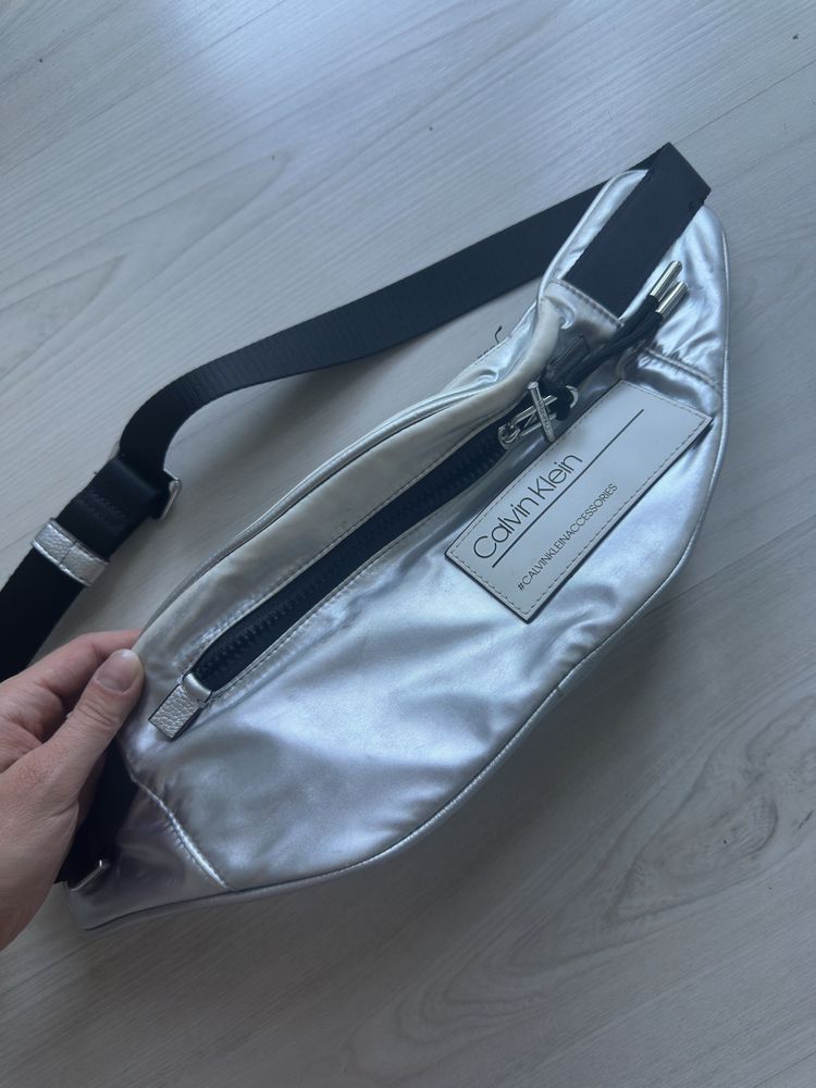 Nerka srebrna calvin klein