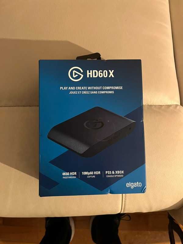 Placa de captura elgato HD60 X por abrir