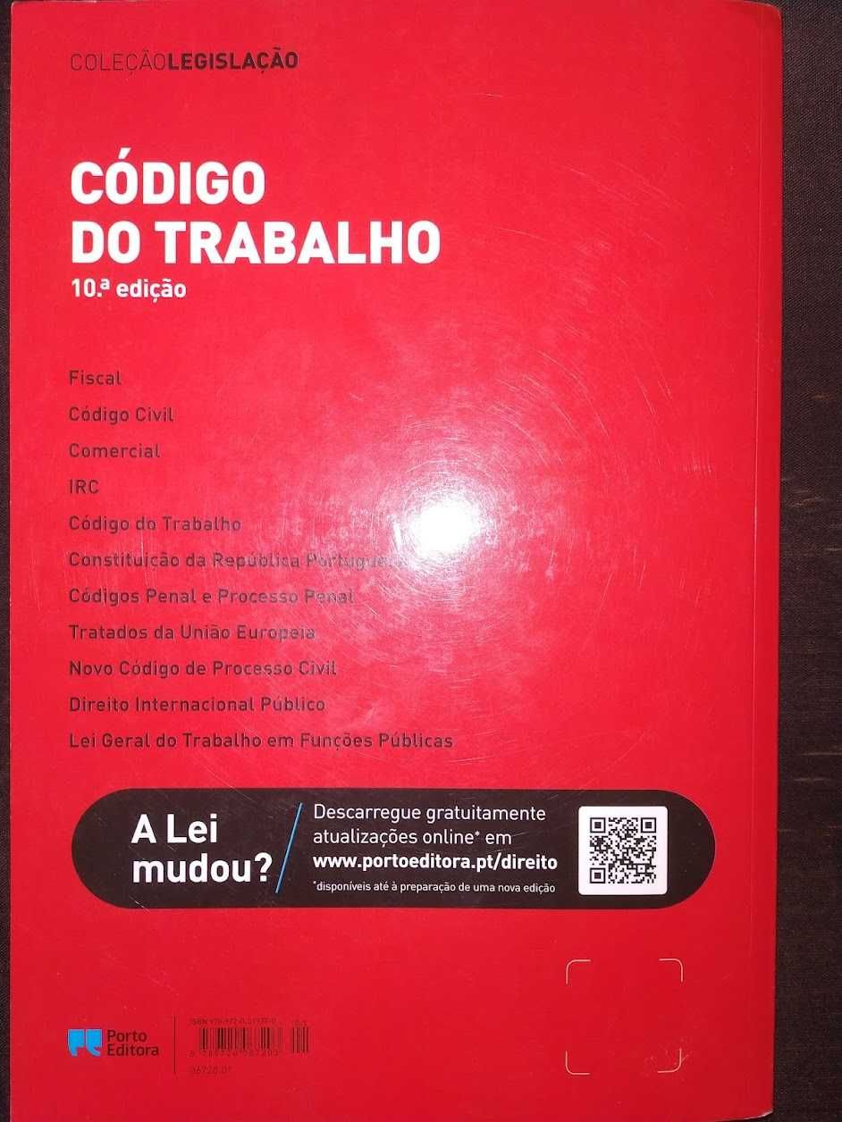 Código do Trabalho - Porto Editora