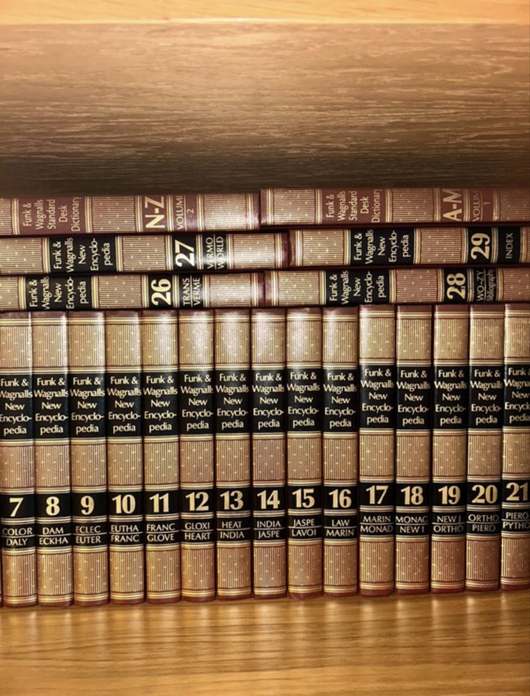 Funk & Wagnalls New Encyclopedia and Standard Desk Dictionary