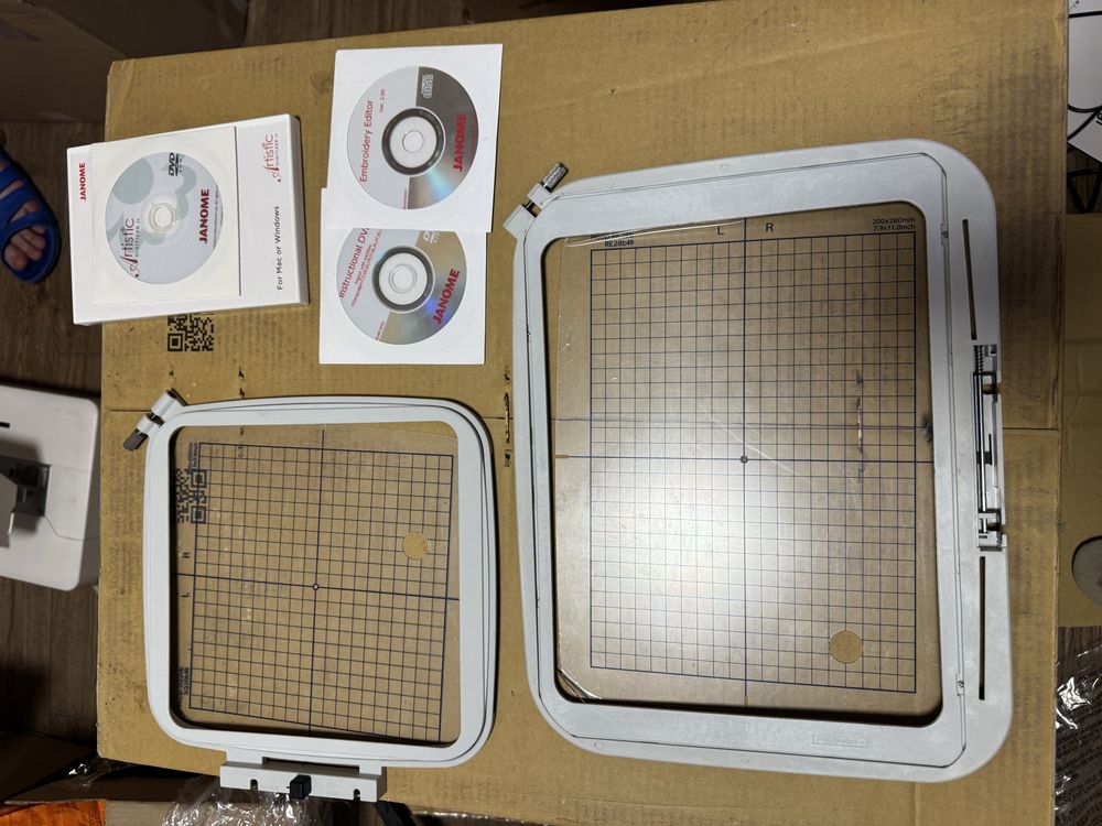 Hafciarka JANOME MC500E + program Artistic Digitizer JR