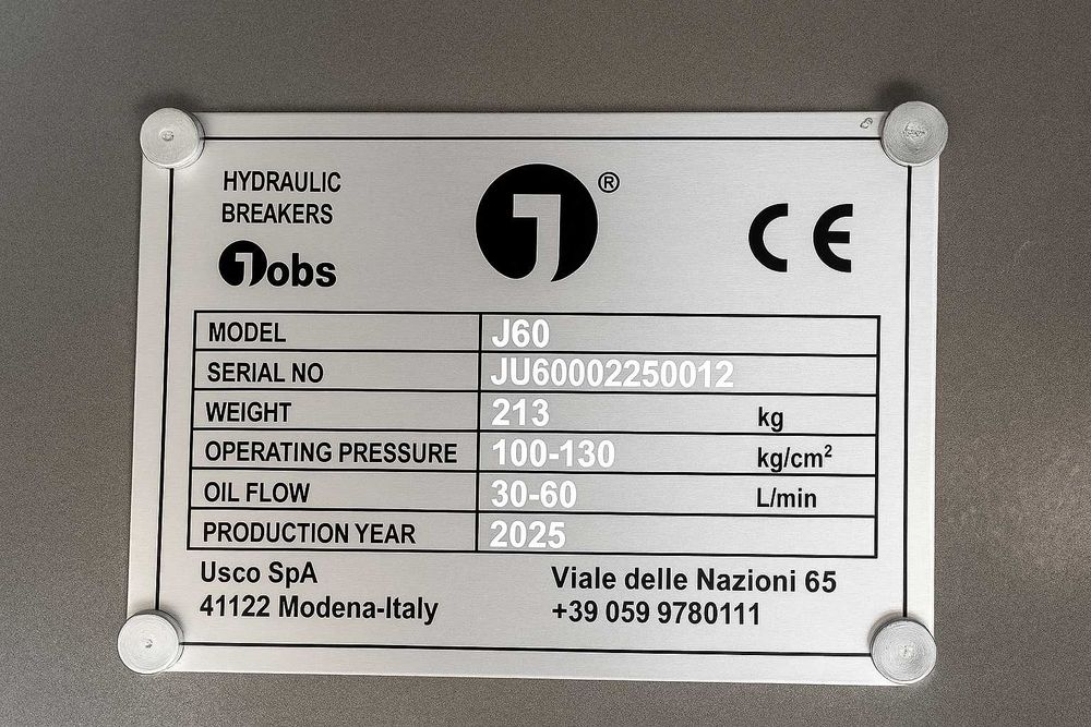 Гідравлічний молот (гідромолот) JOBS J60