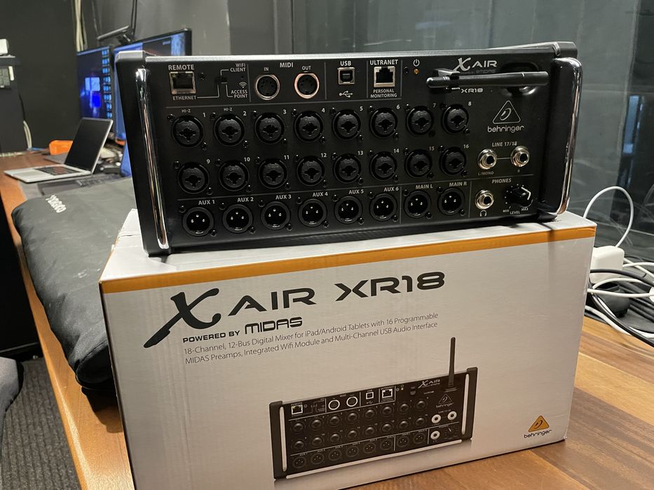 Behringer air XR18 jak nowy