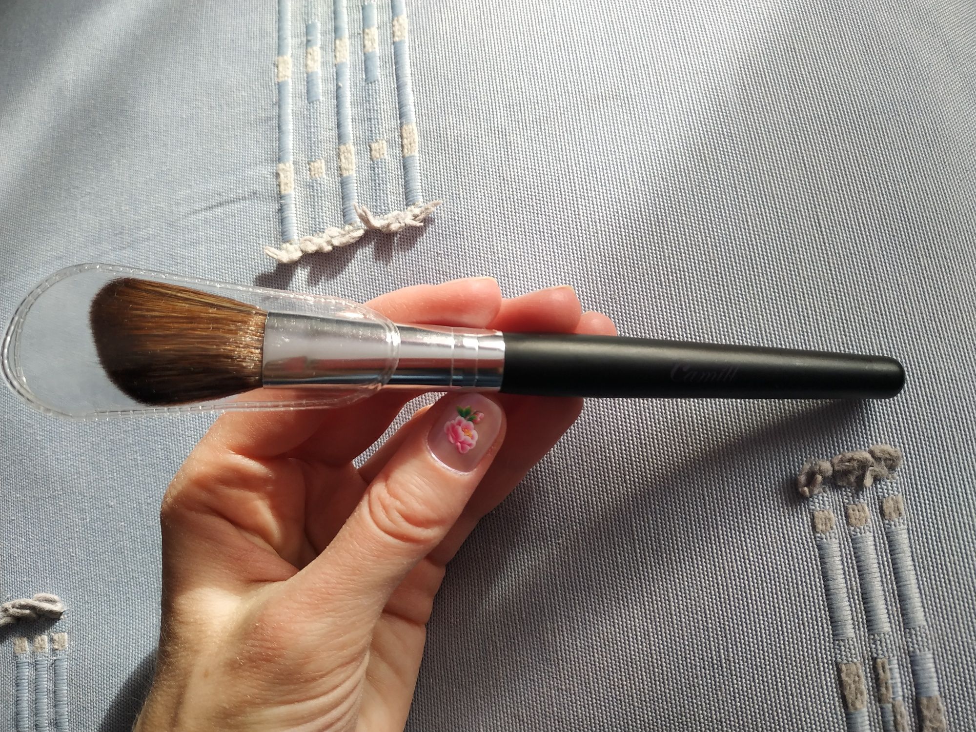 Кисточка для румян и пудры Camill Lady, пензлик для макіяжу новий