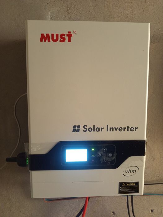 Гібридний інвертор must 5048 vhm низьковольтний mppt 60-250v +Can