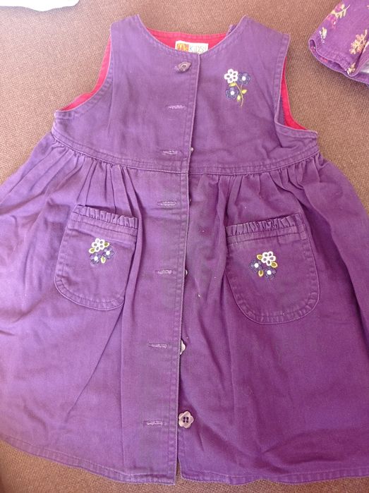 Fioletowe sukieneczki