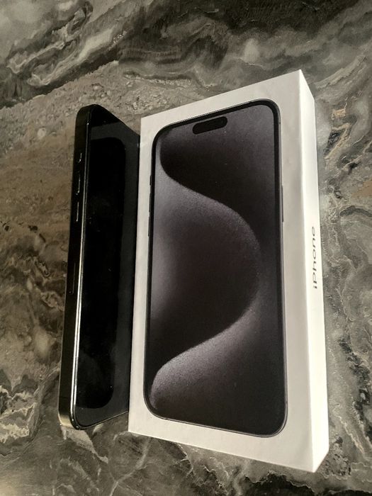 iPhone 15 Pro Max 256GB Black Titanium