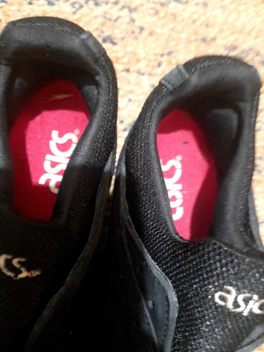 Tenis asics 37 pretos