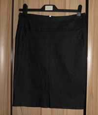 Czarna dopasowana ołówkowa spódnica roz. 38 M