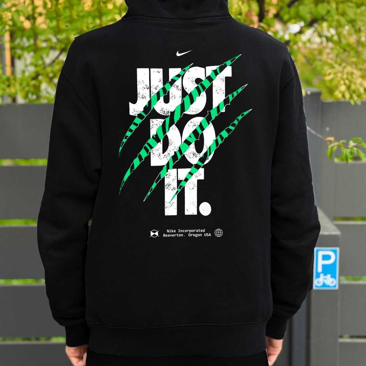 Зип Худи кофта ‣ Nike NSW Tee ‣ ХС С М Л ХЛ ‣ BIG Принт ‣ Jordan Найк