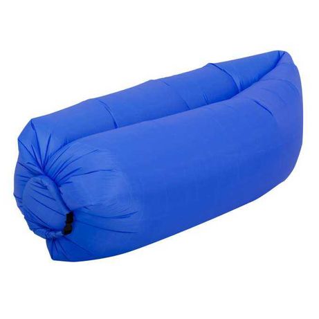 Lazy bag dmuchana sofa poduszka niebieska NOWA!