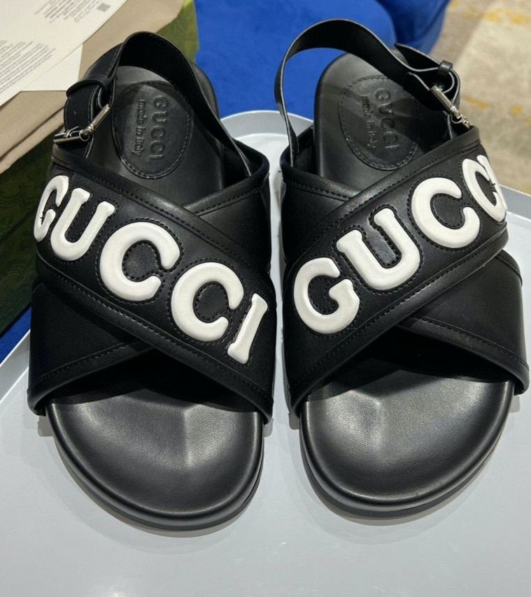 Gucci сандалі взуття шкіряні 41-42р
