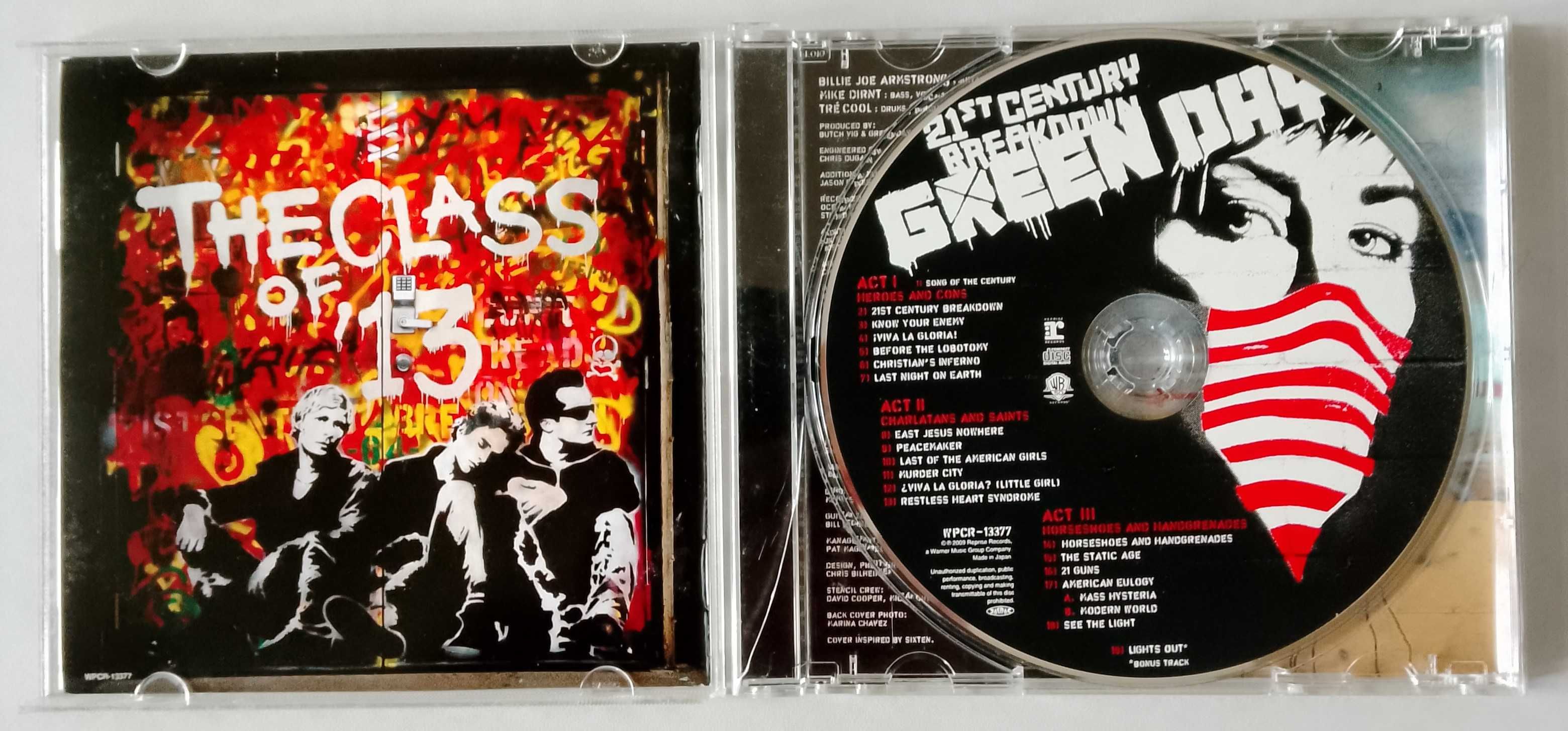 CD Green Day ‎– 21st Century Breakdown (2009, Reprise Rec WPCR, Japan)