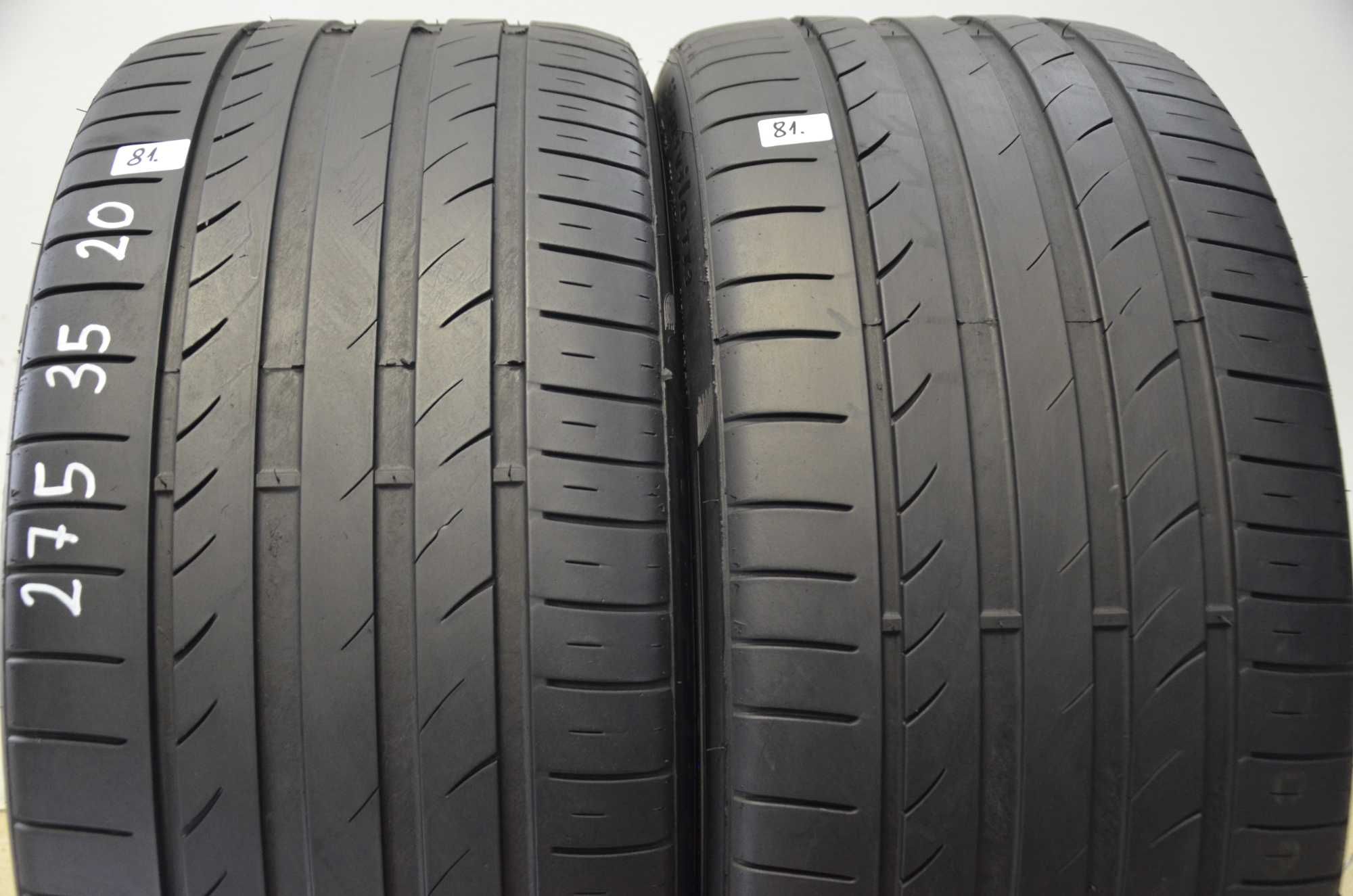ROK 2021, 275/35 R20 Tracmax X-Privilo TX3 Para nr81