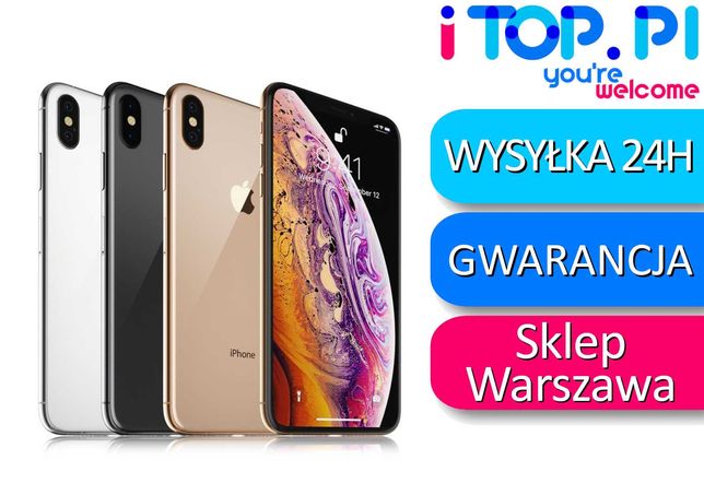 iPhone XS Max 256GB Sklep Warszawa Gwarancja 24 miesiące